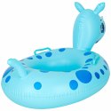 Kółko do pływania dla niemowląt koło pontonik dla dzieci dmuchany z siedziskiem nosorożec max 15 kg 1-3lata Kik Sp. z o. o. Sp. k.