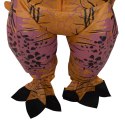 Kik Sp. z o. o. Sp. k. Kostium strój karnawałowy przebranie dmuchany dinozaur T-REX Gigant brązowy 1.5-1.9m