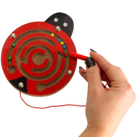 Labirynt magnetyczny kuleczki biedronka Kik Sp. z o. o. Sp. k. Labirynt magnetyczny kuleczki biedronka Kik Sp. z o. o. Sp. k.
