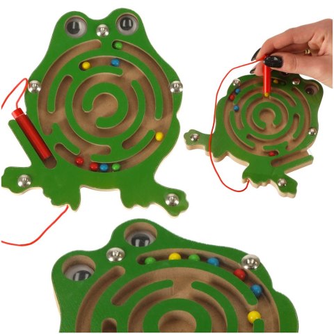 Labirynt magnetyczny kuleczki żaba Kik Sp. z o. o. Sp. k. Labirynt magnetyczny kuleczki żaba Kik Sp. z o. o. Sp. k.