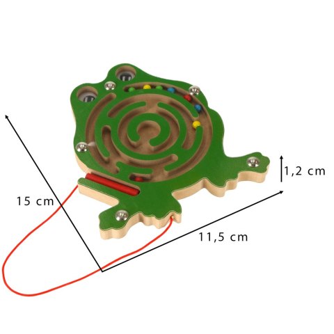 Labirynt magnetyczny kuleczki żaba Kik Sp. z o. o. Sp. k. Labirynt magnetyczny kuleczki żaba Kik Sp. z o. o. Sp. k.