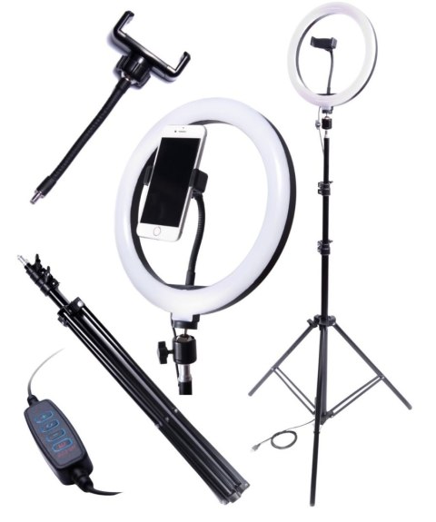 Lampa pierścieniowa 60W RING LED selfie makijaż Kik Sp. z o. o. Sp. k. Lampa pierścieniowa 60W RING LED selfie makijaż Kik Sp. z o. o. Sp. k.