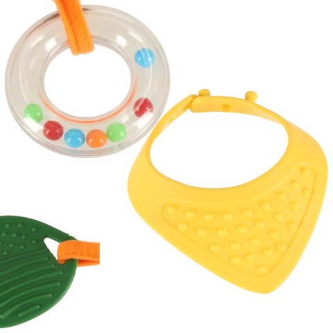 Maskotka sensoryczna zawieszka do wózka lisek Kik Sp. z o. o. Sp. k. Maskotka sensoryczna zawieszka do wózka lisek Kik Sp. z o. o. Sp. k.