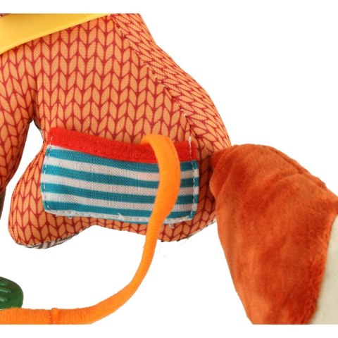 Maskotka sensoryczna zawieszka do wózka lisek Kik Sp. z o. o. Sp. k. Maskotka sensoryczna zawieszka do wózka lisek Kik Sp. z o. o. Sp. k.