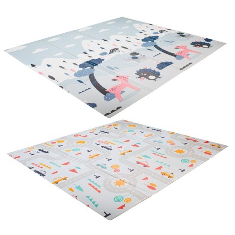 Mata edukacyjna piankowa dwustronna składana ulica las 177 x 158 cm Kik Sp. z o. o. Sp. k. Mata edukacyjna piankowa dwustronna składana ulica las 177 x 158 cm Kik Sp. z o. o. Sp. k.