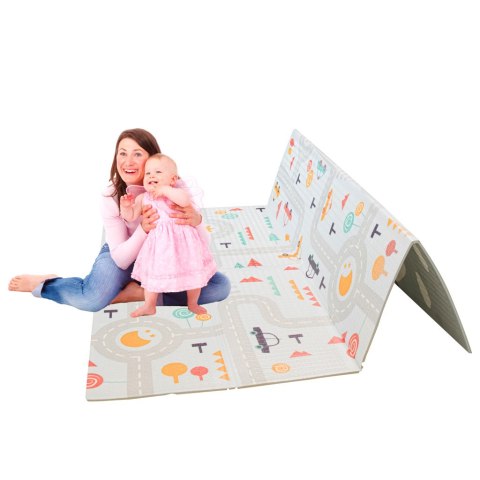 Mata edukacyjna piankowa dwustronna składana ulica las 177 x 158 cm Kik Sp. z o. o. Sp. k. Mata edukacyjna piankowa dwustronna składana ulica las 177 x 158 cm Kik Sp. z o. o. Sp. k.