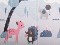 Mata edukacyjna piankowa dwustronna składana ulica las 177 x 158 cm Kik Sp. z o. o. Sp. k.