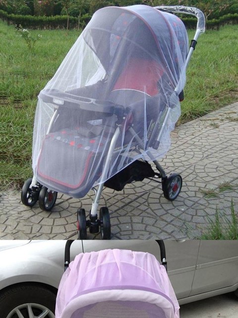 Moskitiera siatka na owady elastyczna na gumkę do wózka uniwersalna 140cm biała Kik Sp. z o. o. Sp. k. Moskitiera siatka na owady elastyczna na gumkę do wózka uniwersalna 140cm biała Kik Sp. z o. o. Sp. k.