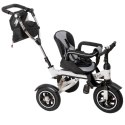 Rowerek trójkołowy Trike Fix V3 rower spacerówka 3w1 obracany 360 wolne koło czarny Kik Sp. z o. o. Sp. k.