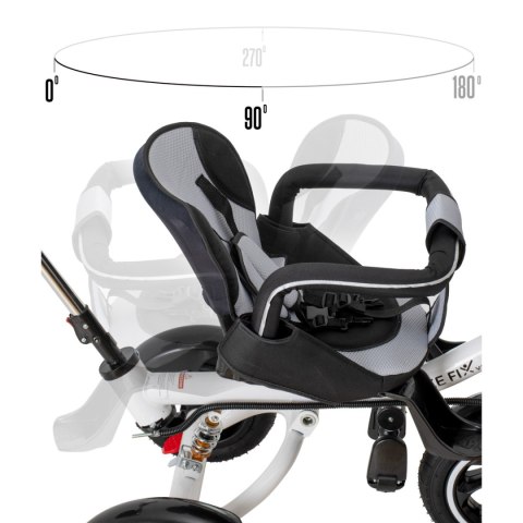 Rowerek trójkołowy Trike Fix V3 rower spacerówka 3w1 obracany 360 wolne koło czarny Kik Sp. z o. o. Sp. k. Rowerek trójkołowy Trike Fix V3 rower spacerówka 3w1 obracany 360 wolne koło czarny Kik Sp. z o. o. Sp. k.