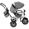 Rowerek trójkołowy Trike Fix V3 rower spacerówka 3w1 obracany 360 wolne koło szary Kik Sp. z o. o. Sp. k.