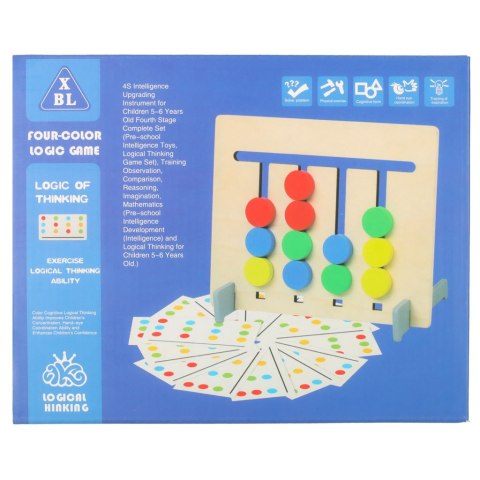 Zabawka edukacyjna drewniana dopasuj kolory owoce montessori Kik Sp. z o. o. Sp. k. Zabawka edukacyjna drewniana dopasuj kolory owoce montessori Kik Sp. z o. o. Sp. k.