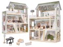 Domek dla lalek drewniany LULILO FLORO boho LED 78cm Kik Sp. z o. o. Sp. k.