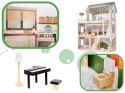 Domek dla lalek drewniany LULILO FLORO boho LED 78cm Kik Sp. z o. o. Sp. k.