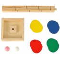 Drzewko edukacyjne klocki drewniane tor kulkowy Kulodrom Montessori Kik Sp. z o. o. Sp. k.