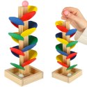 Drzewko edukacyjne klocki drewniane tor kulkowy Kulodrom Montessori Kik Sp. z o. o. Sp. k.