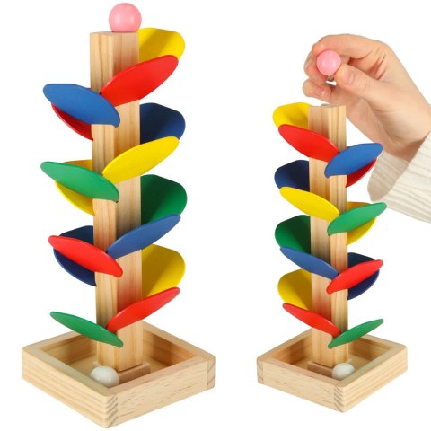 Drzewko edukacyjne klocki drewniane tor kulkowy Kulodrom Montessori Kik Sp. z o. o. Sp. k. Drzewko edukacyjne klocki drewniane tor kulkowy Kulodrom Montessori Kik Sp. z o. o. Sp. k.