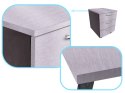 Kik Sp. z o. o. Sp. k. Folia okleina rolka aluminium imitująca metal metalic szczotkowana szara 1,52x30m