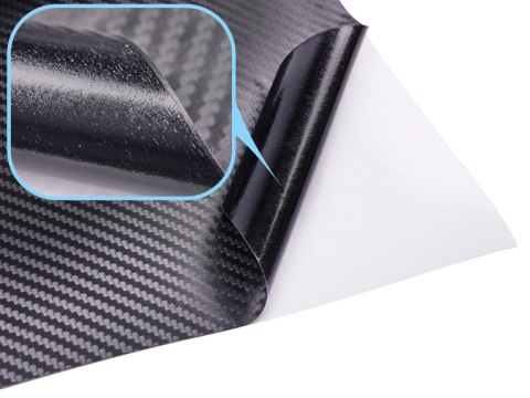 Folia rolka carbon 3D czarna 1,52x30m Kik Sp. z o. o. Sp. k. Folia rolka carbon 3D czarna 1,52x30m Kik Sp. z o. o. Sp. k.