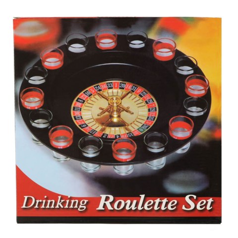 Imprezowa ruletka alkoholowa gra zestaw + kieliszki 16 szt. Kik Sp. z o. o. Sp. k. Imprezowa ruletka alkoholowa gra zestaw + kieliszki 16 szt. Kik Sp. z o. o. Sp. k.