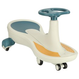 Jeździk grawitacyjny świecące koła LED z muzyką grający 76cm niebiesko-biały max 100kg Kik Sp. z o. o. Sp. k.