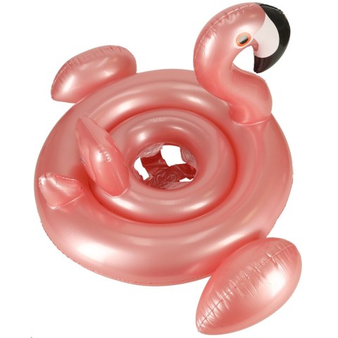 Kółko do pływania dla niemowląt koło pontonik dla dzieci z siedziskiem kółko plażowe flaming max 20kg 1-3lata 60 cm Kik Sp. z o. o. Sp. k. Kółko do pływania dla niemowląt koło pontonik dla dzieci z siedziskiem kółko plażowe flaming max 20kg 1-3lata 60 cm Kik Sp. z o. o. Sp. k.