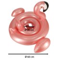 Kółko do pływania dla niemowląt koło pontonik dla dzieci z siedziskiem kółko plażowe flaming max 20kg 1-3lata 60 cm Kik Sp. z o. o. Sp. k.
