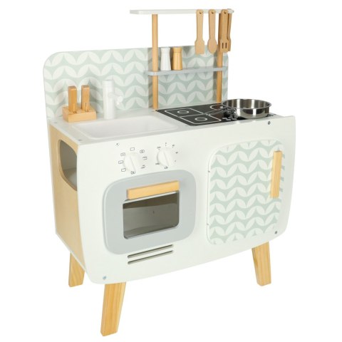 Kuchnia dla dzieci drewniana MDF LULILO RETRO akcesoria 73cm Kik Sp. z o. o. Sp. k. Kuchnia dla dzieci drewniana MDF LULILO RETRO akcesoria 73cm Kik Sp. z o. o. Sp. k.