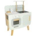 Kuchnia dla dzieci drewniana MDF LULILO RETRO akcesoria 73cm Kik Sp. z o. o. Sp. k.