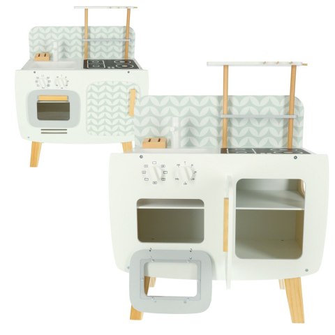 Kuchnia dla dzieci drewniana MDF LULILO RETRO akcesoria 73cm Kik Sp. z o. o. Sp. k. Kuchnia dla dzieci drewniana MDF LULILO RETRO akcesoria 73cm Kik Sp. z o. o. Sp. k.