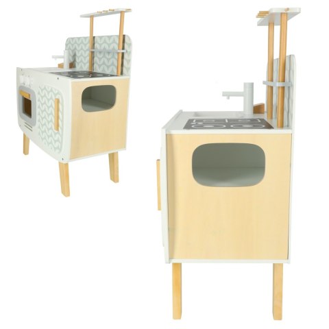 Kuchnia dla dzieci drewniana MDF LULILO RETRO akcesoria 73cm Kik Sp. z o. o. Sp. k. Kuchnia dla dzieci drewniana MDF LULILO RETRO akcesoria 73cm Kik Sp. z o. o. Sp. k.