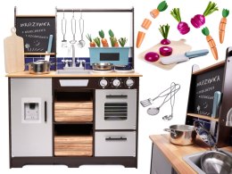 Kuchnia dla dzieci drewniana MDF z akcesoriami LOFT XXL 96cm Kik Sp. z o. o. Sp. k.