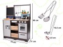 Kuchnia dla dzieci drewniana MDF z akcesoriami LOFT XXL 96cm Kik Sp. z o. o. Sp. k.