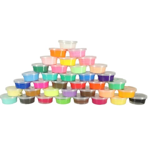 Magiczna piankolina 36x15g kol + akcesoria box Kik Sp. z o. o. Sp. k. Magiczna piankolina 36x15g kol + akcesoria box Kik Sp. z o. o. Sp. k.