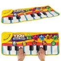 Mata Edukacyjna mini pianinko 72x29cm Kik Sp. z o. o. Sp. k.