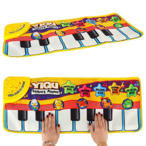Mata Edukacyjna mini pianinko 72x29cm Kik Sp. z o. o. Sp. k. Mata Edukacyjna mini pianinko 72x29cm Kik Sp. z o. o. Sp. k.
