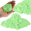 Piasek kinetyczny 1kg w woreczku zielony Kik Sp. z o. o. Sp. k.