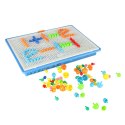 Puzzle pinezki grzybki układanka obrazkowa 296 sztuk Kik Sp. z o. o. Sp. k.