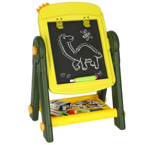 Kik Sp. z o. o. Sp. k. Tablica magnetyczna suchościeralna kreatywna dwustronna dinozaur Kik Sp. z o. o. Sp. k. Tablica magnetyczna suchościeralna kreatywna dwustronna dinozaur