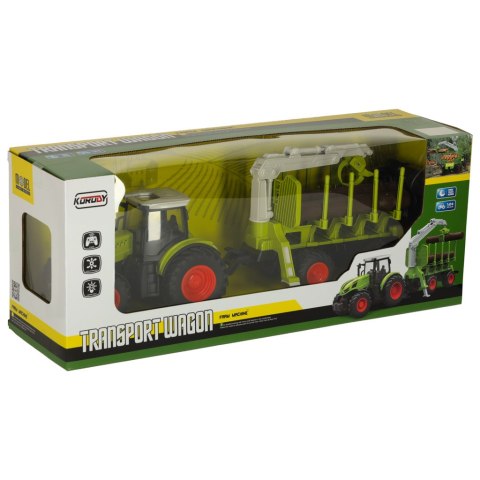 Traktor RC ciągnik rolniczy z podnośnikiem 2,4G 3,7V 500mAh Kik Sp. z o. o. Sp. k. Traktor RC ciągnik rolniczy z podnośnikiem 2,4G 3,7V 500mAh Kik Sp. z o. o. Sp. k.