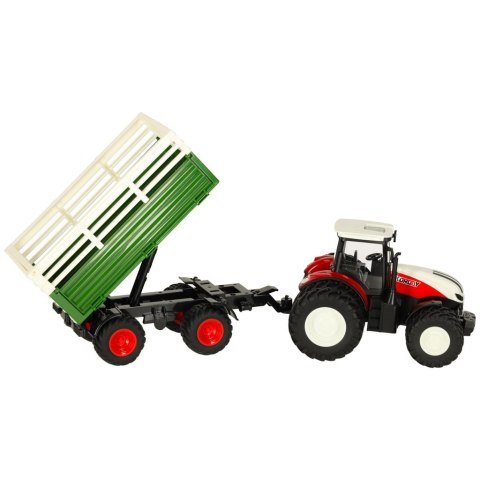Traktor RC ciągnik rolniczy z przyczepą 2,4G 3,7V 500mAh Kik Sp. z o. o. Sp. k. Traktor RC ciągnik rolniczy z przyczepą 2,4G 3,7V 500mAh Kik Sp. z o. o. Sp. k.