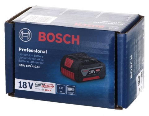 Akumulator 18V Li-ON 4,0Ah 1600Z00038 BOSCH BOSCH Akumulator 18V Li-ON 4,0Ah 1600Z00038 BOSCH BOSCH