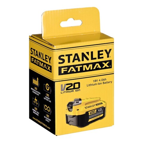 Akumulator 20V 4,0Ah SFMCB204 STANLEY STANLEY Akumulator 20V 4,0Ah SFMCB204 STANLEY STANLEY