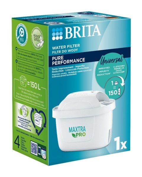Filtr Brita MX+ Pro Pure Performance 1 szt BRITA Filtr Brita MX+ Pro Pure Performance 1 szt BRITA