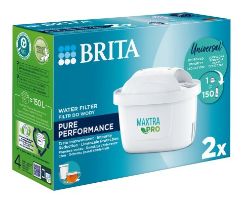 Filtr Brita MX+ Pro Pure Performance 2 szt BRITA Filtr Brita MX+ Pro Pure Performance 2 szt BRITA