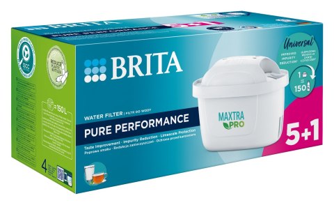 Filtr Brita MX+ Pro Pure Performance 5+1 (6 szt) BRITA Filtr Brita MX+ Pro Pure Performance 5+1 (6 szt) BRITA