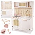 Kik Sp. z o. o. Sp. k. Kuchnia dla dzieci drewniana MDF retro z akcesoriami BOHO 100cm