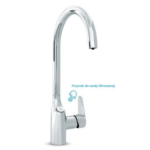 System filtrujący wodę kranową Dafi Flow Comfort D-1 z baterią trójdrożną COMO (chrom) Dafi System filtrujący wodę kranową Dafi Flow Comfort D-1 z baterią trójdrożną COMO (chrom) Dafi