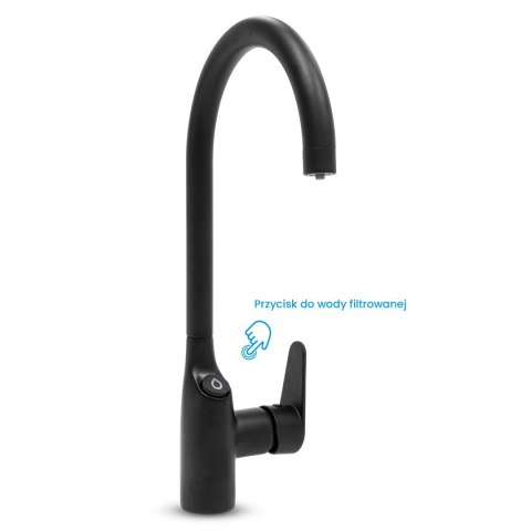 System filtrujący wodę kranową Dafi Flow Comfort D-1 z baterią trójdrożną COMO (czarna) Dafi System filtrujący wodę kranową Dafi Flow Comfort D-1 z baterią trójdrożną COMO (czarna) Dafi