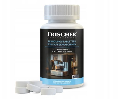 Tabletki czyszczące do ekspresów Frischer 60szt O16mm FRISCHER Tabletki czyszczące do ekspresów Frischer 60szt O16mm FRISCHER
